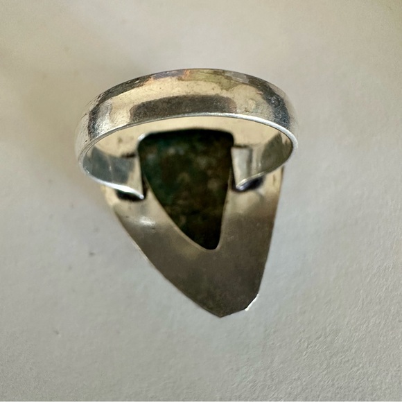 Azurite Blue Green Ring 6 1/2 - Picture 5 of 7